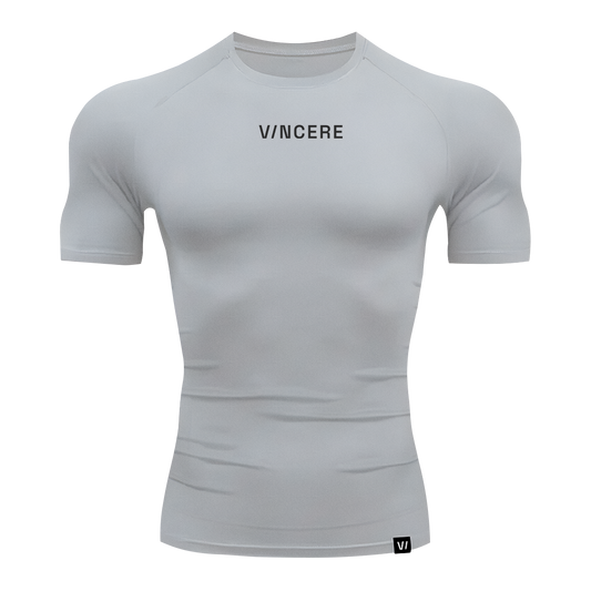 Compression Tee + Essential Athlete Short (Grey bundle)