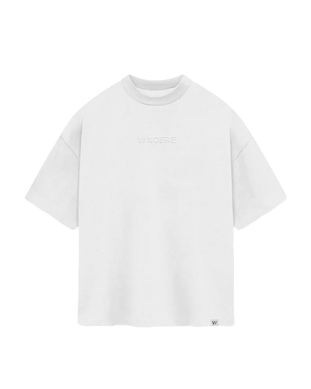 Oversized Tee + Essential Hoodie (White and grey bundle)