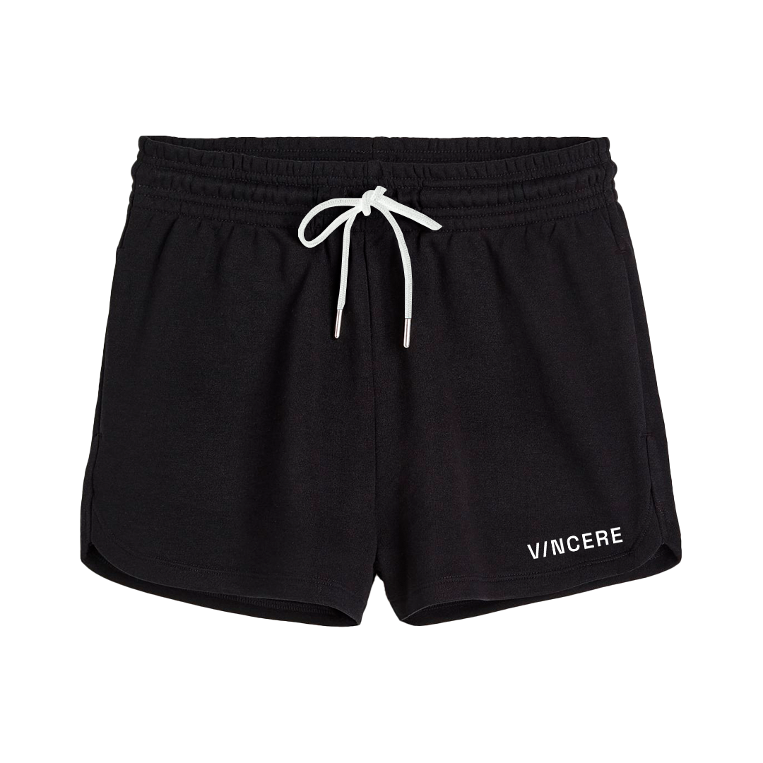 Essential Crop Top + Womens Essential Short (Black top bundle)