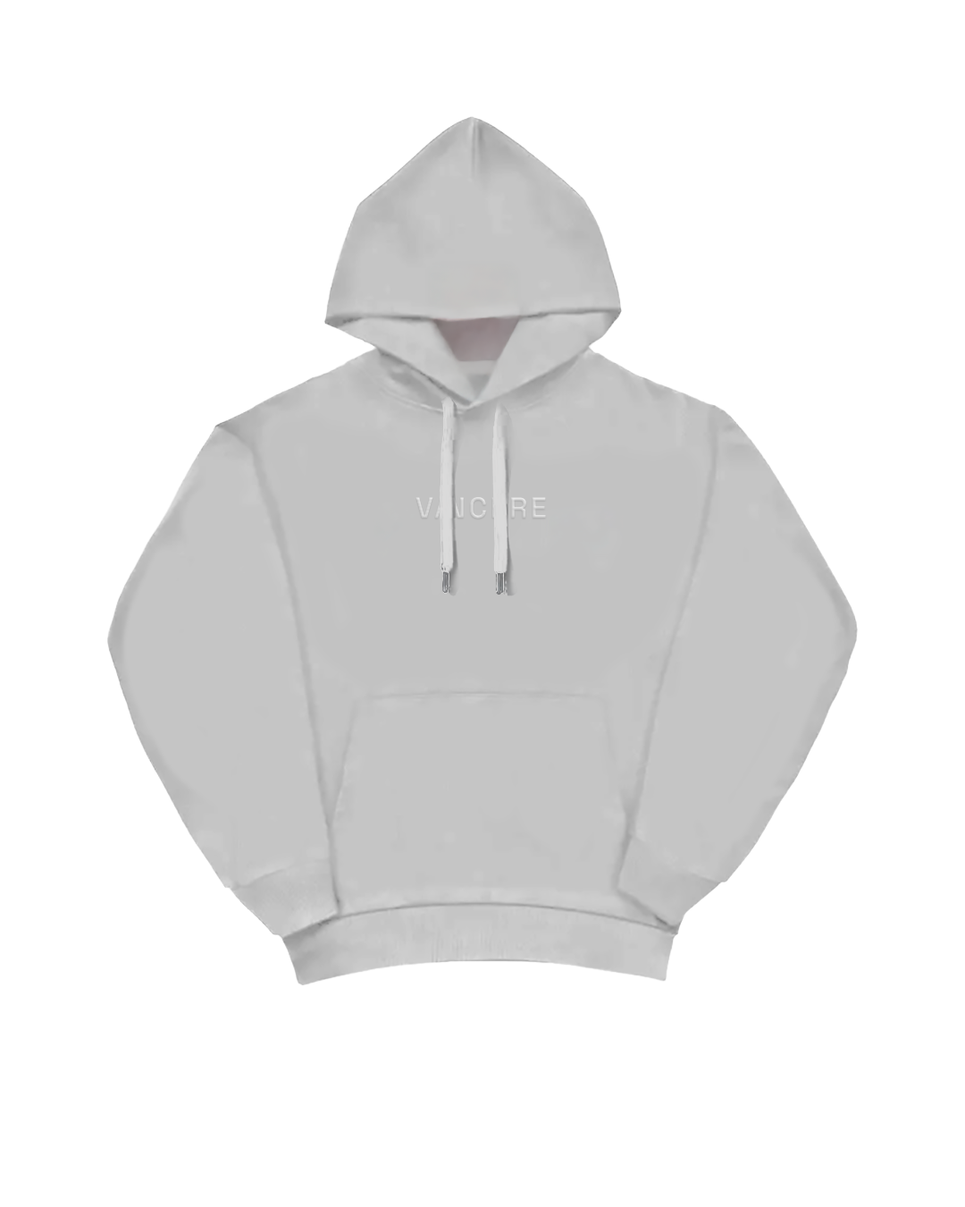 Oversized Tee + Essential Hoodie (White and grey bundle)